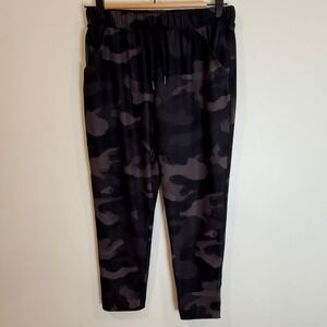 Scorpio Sol Camo Joggers Pants Size S Drawstring Pockets Athleisure‎